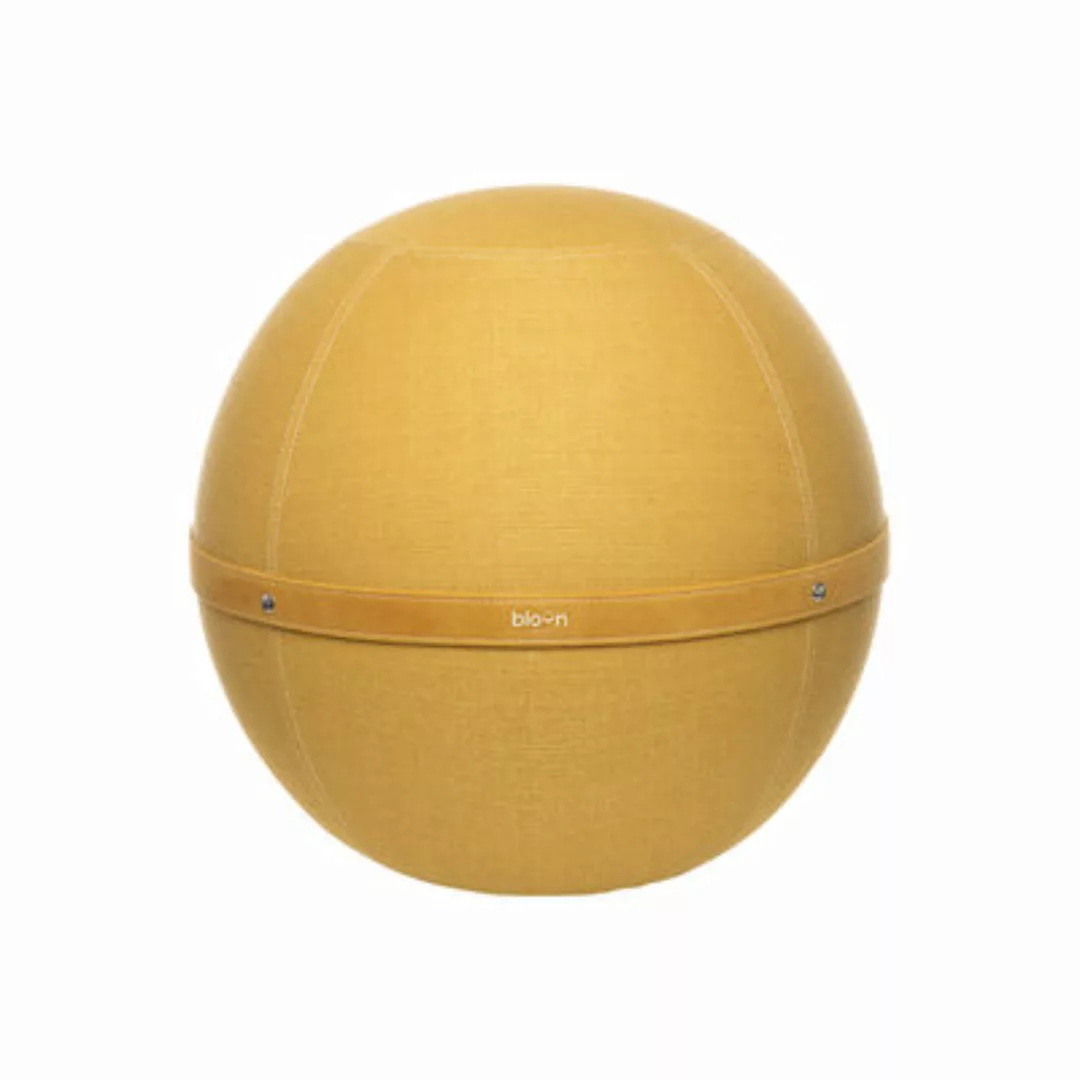 Ergonomischer Sitz Ballon Original Regular textil gelb / Ø 55 cm - BLOON PA günstig online kaufen