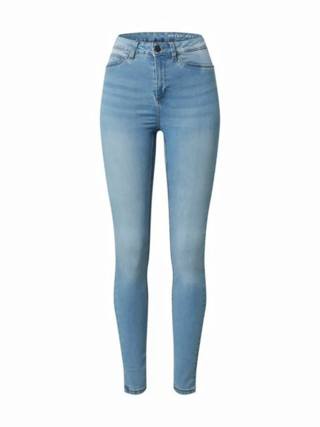 Noisy May Damen Jeans NMCALLIE HW SKINNY JEANS VI059LB - Skinny Fit - Blau günstig online kaufen