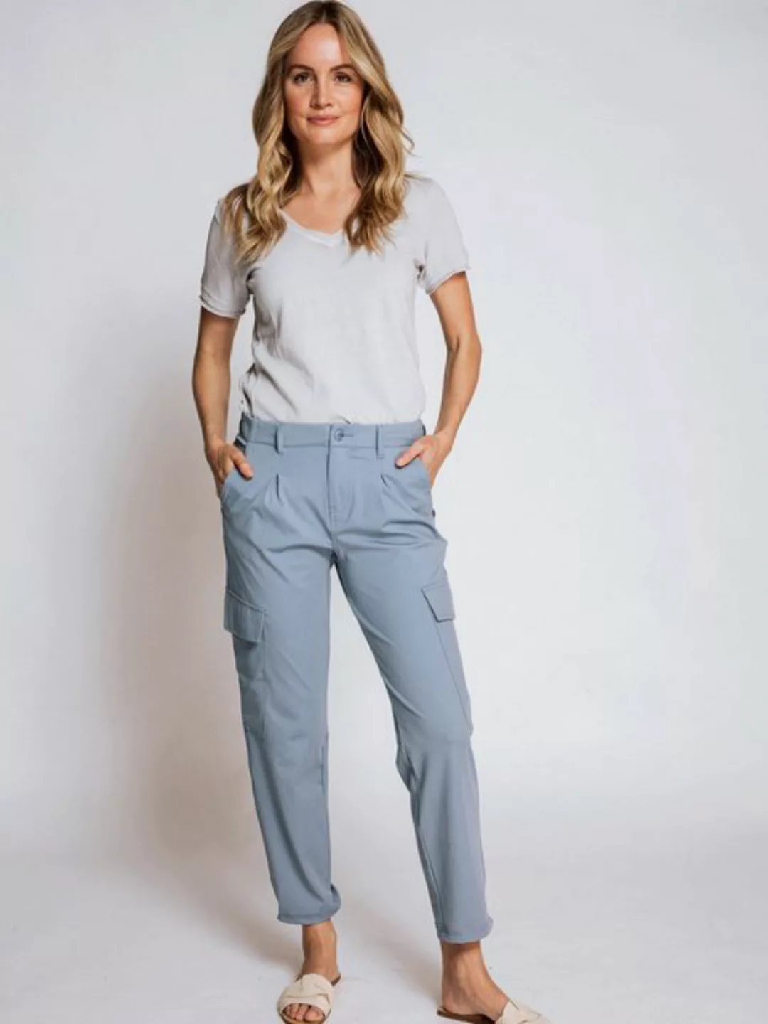 Zhrill Cargohose Calla Blue günstig online kaufen