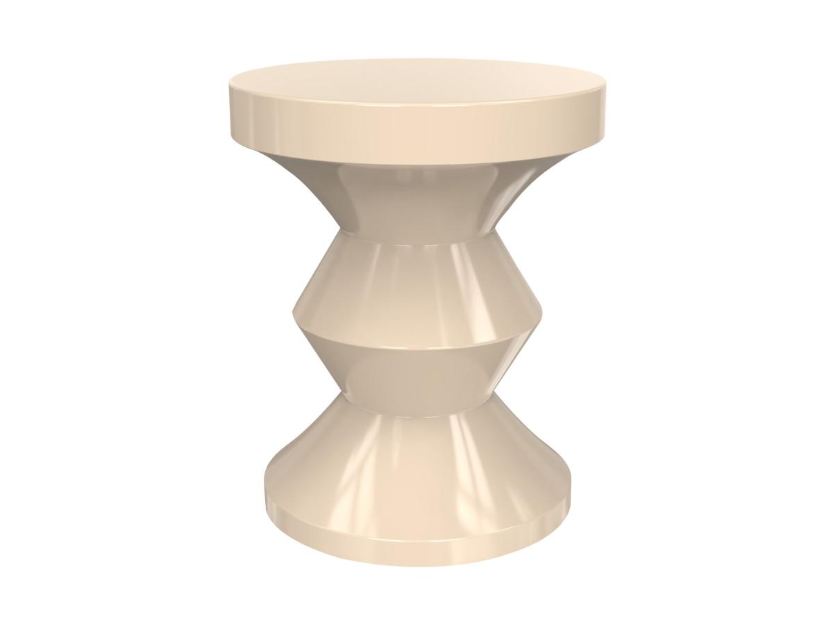 Beistelltisch aus Metall - Beige - ZOLIMI günstig online kaufen