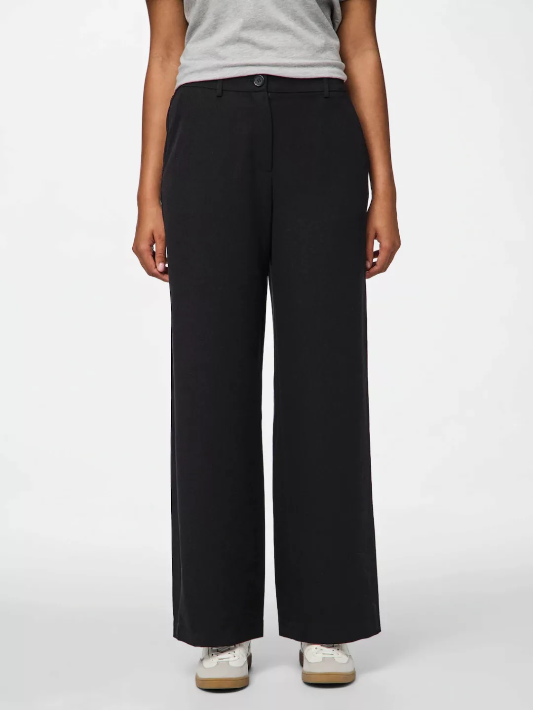 pieces Anzughose "PCKAMIL HW WIDE PANT NOOS" günstig online kaufen