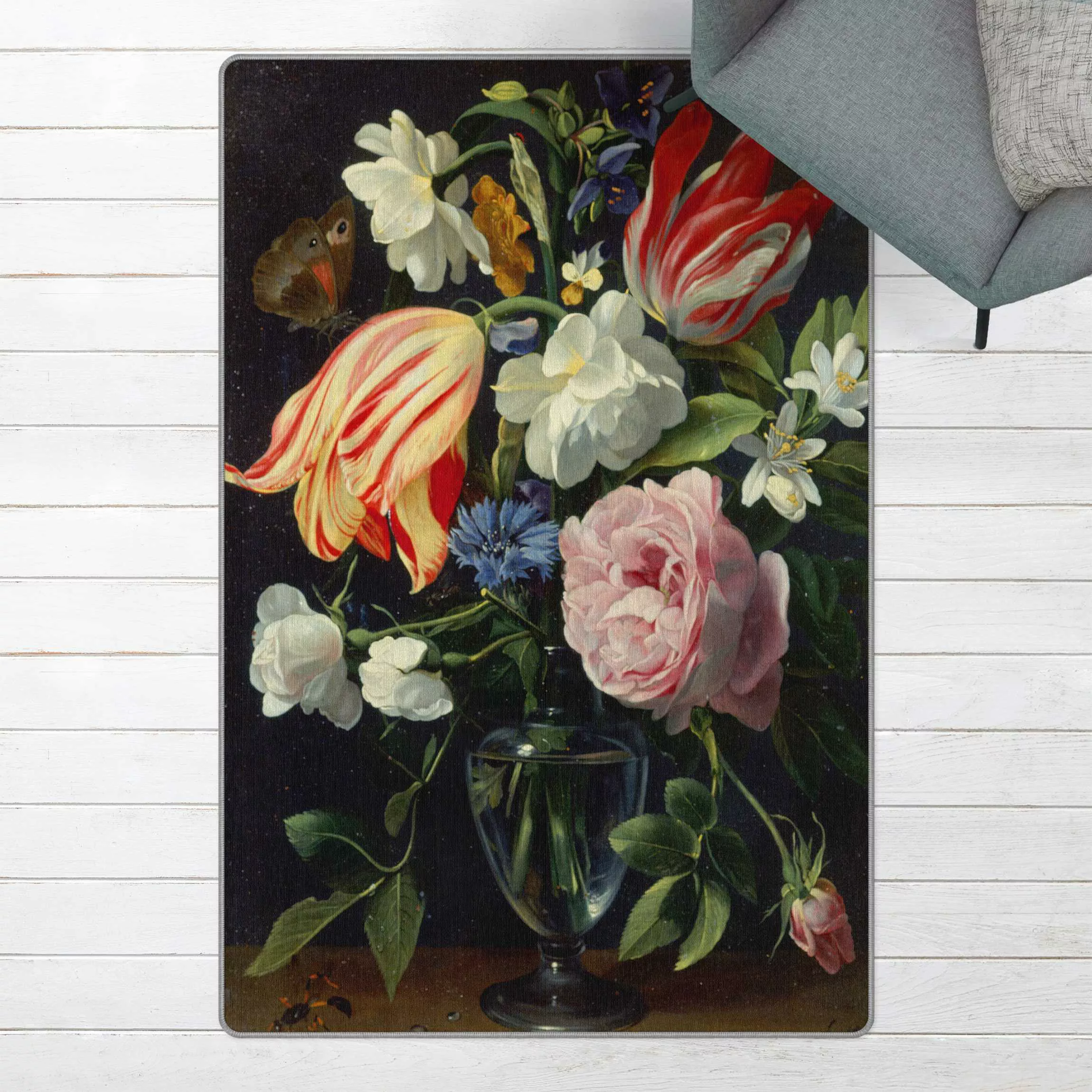Teppich Daniel Seghers - Vase mit Blumen günstig online kaufen