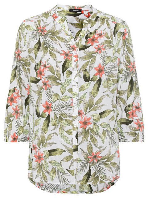 Olsen Blusentop Blouse Woven Long Sleeves günstig online kaufen