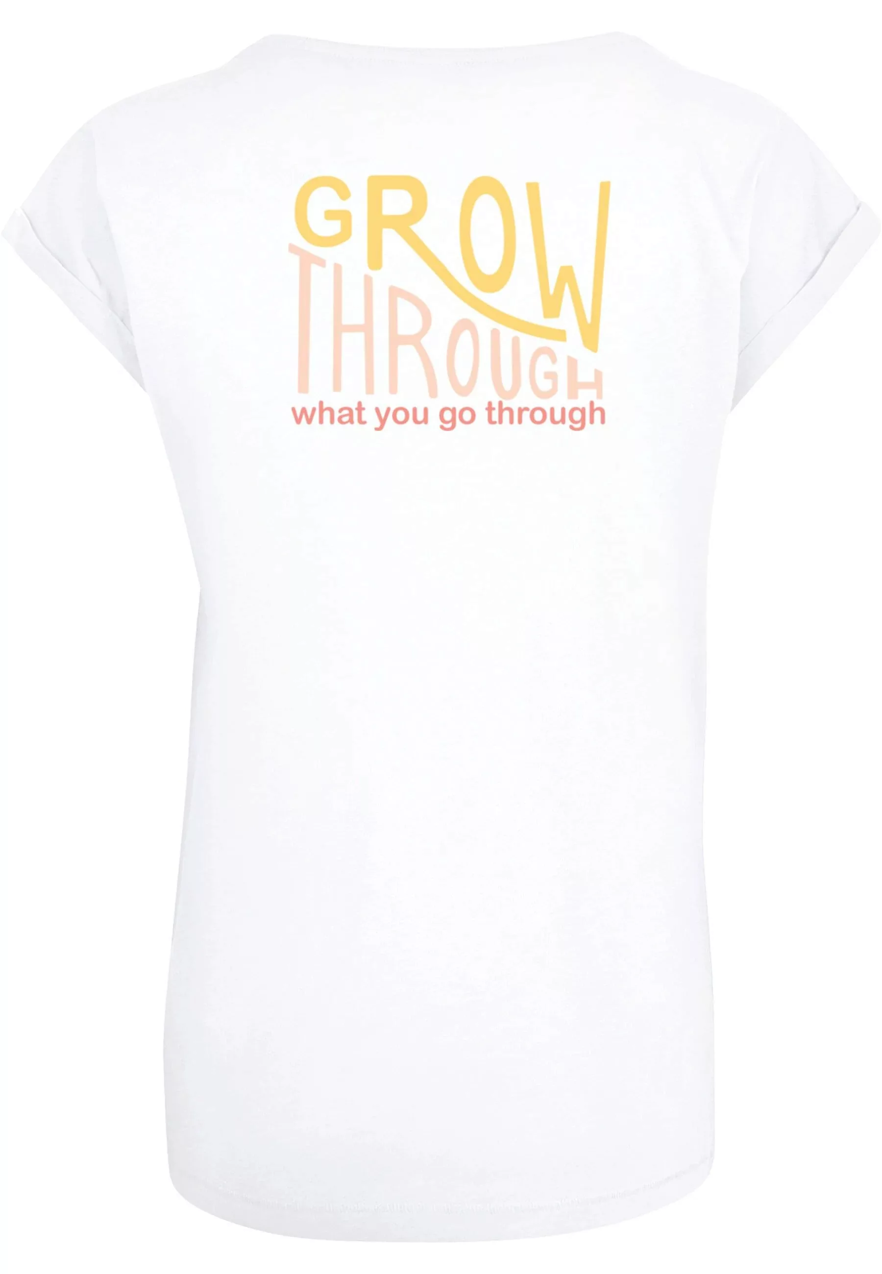 Merchcode T-Shirt "Merchcode Damen Ladies Spring - Grow through 1 T-Shirt" günstig online kaufen