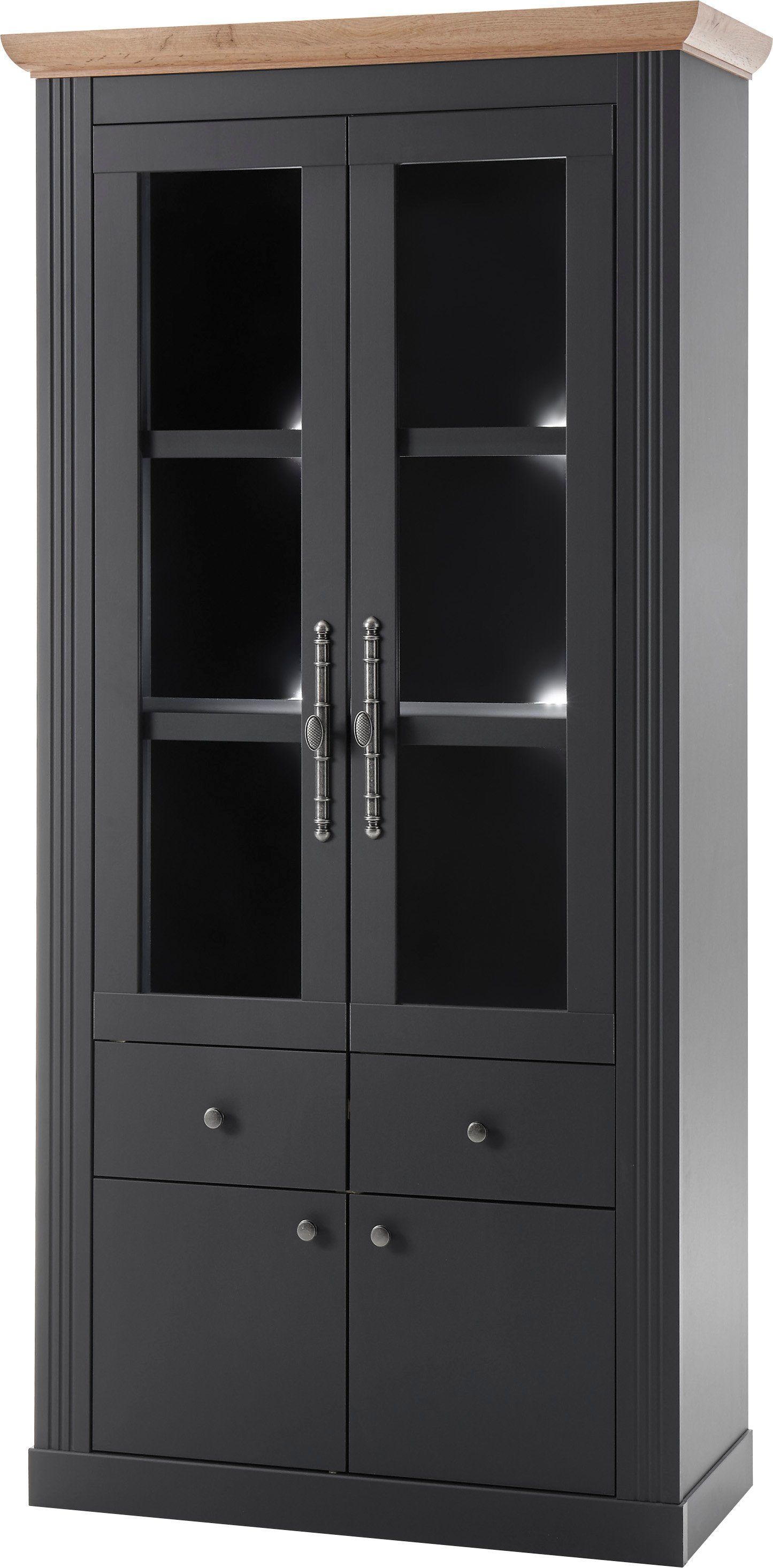 Home affaire Vitrine "Westminster", im romantischen Landhausstil günstig online kaufen