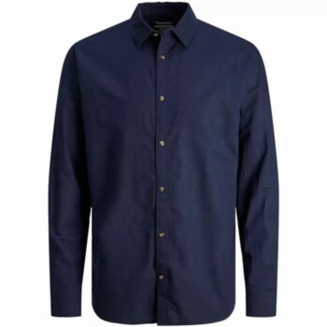 Jack & Jones  Hemdbluse 12248384 SUMMER LINEN-NAVY BLAZER günstig online kaufen