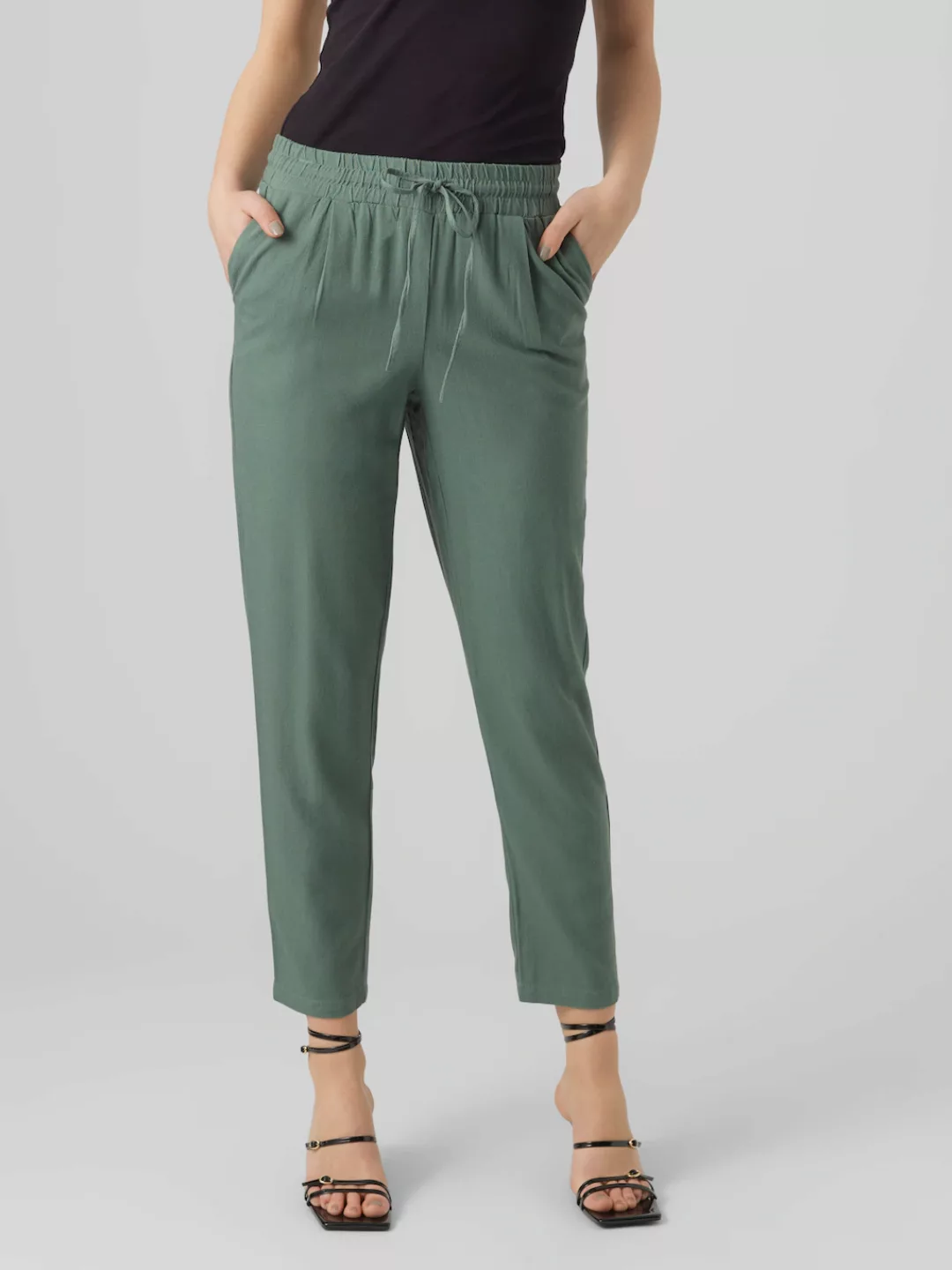 Vero Moda Schlupfhose "VMJESMILO ANKLE PANTS GA NOOS", mit Leinen günstig online kaufen