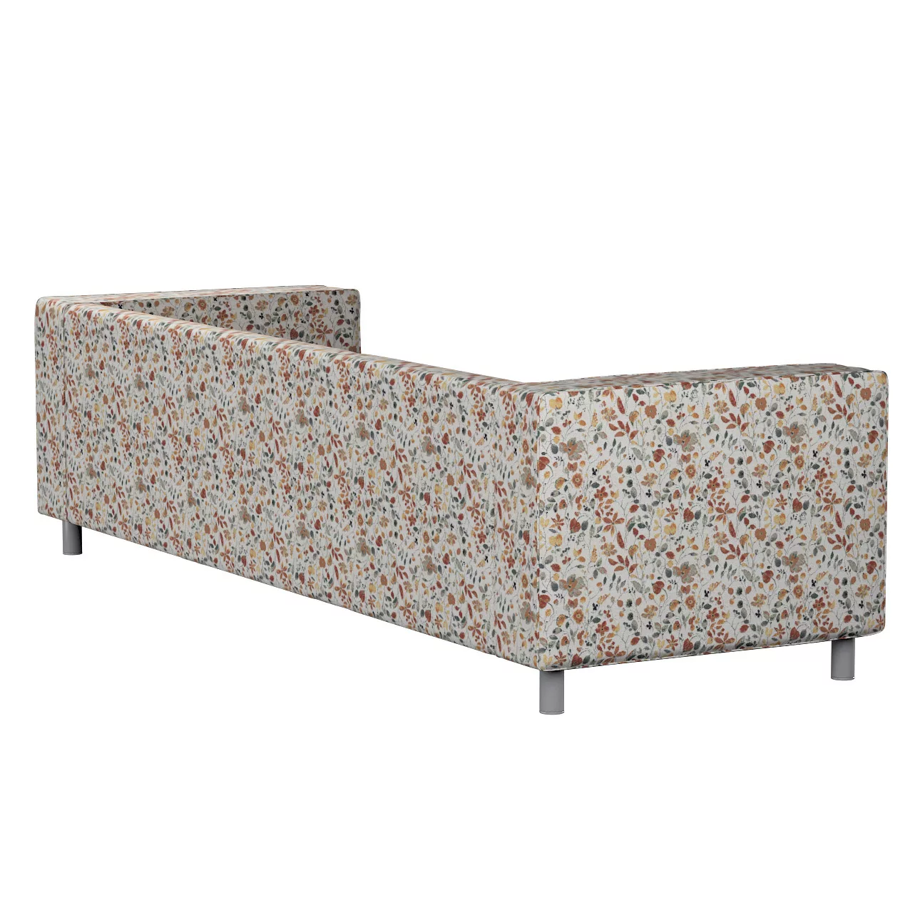 Bezug für Klippan 4-Sitzer Sofa, orange-grün, Bezug für Klippan 4-Sitzer, C günstig online kaufen