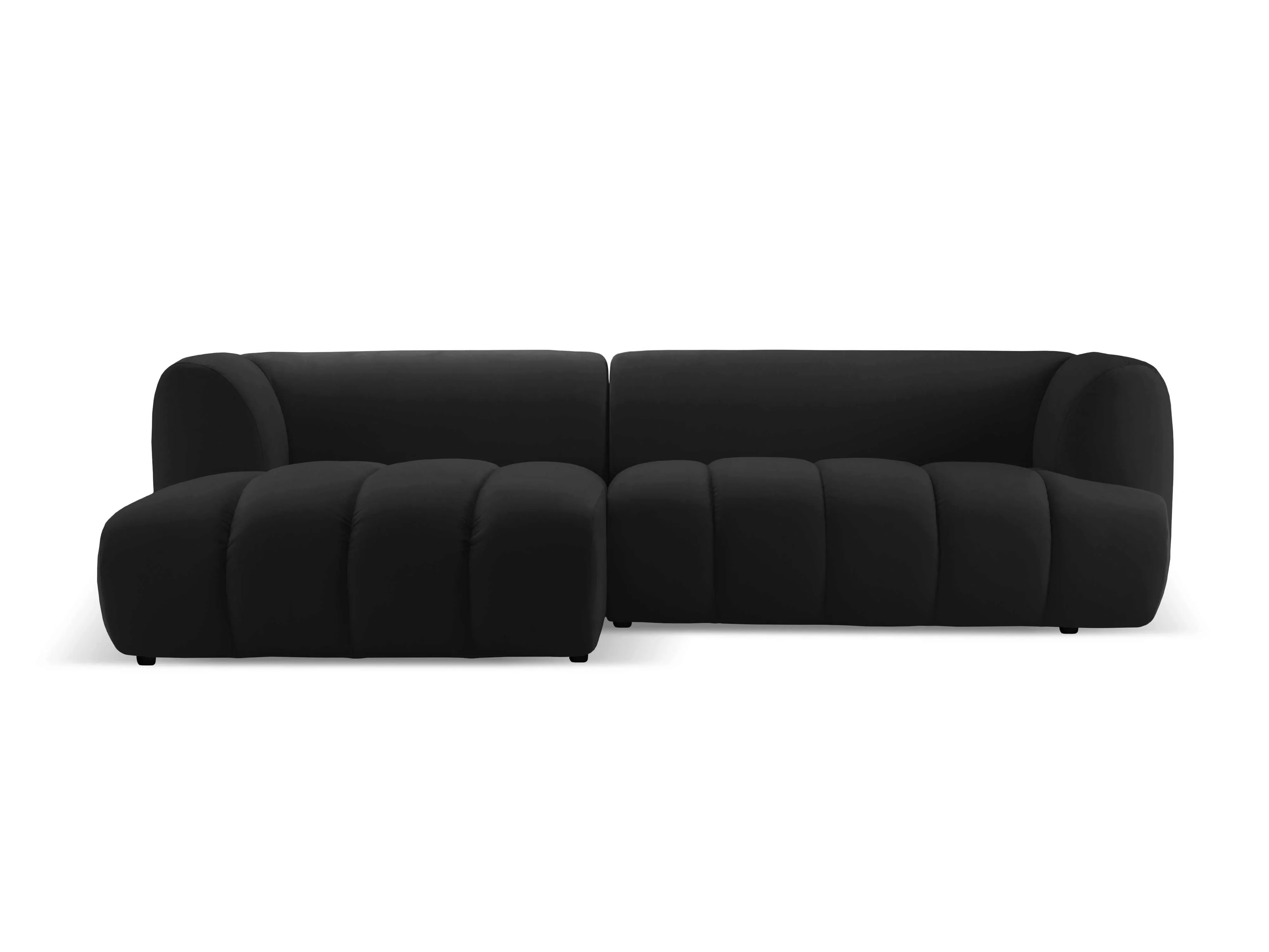 Micadoni | 4-Sitzer-Ecksofa Harry links aus Samt günstig online kaufen