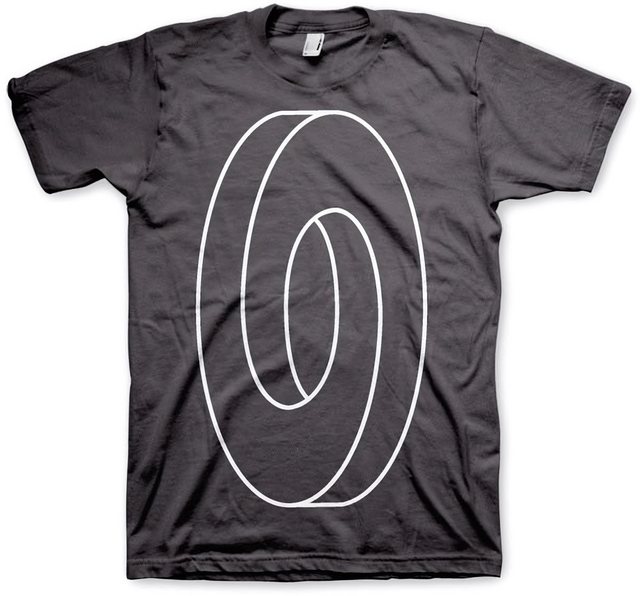 Hybris T-Shirt Optical Illustion Infinity Circle T-Shirt günstig online kaufen