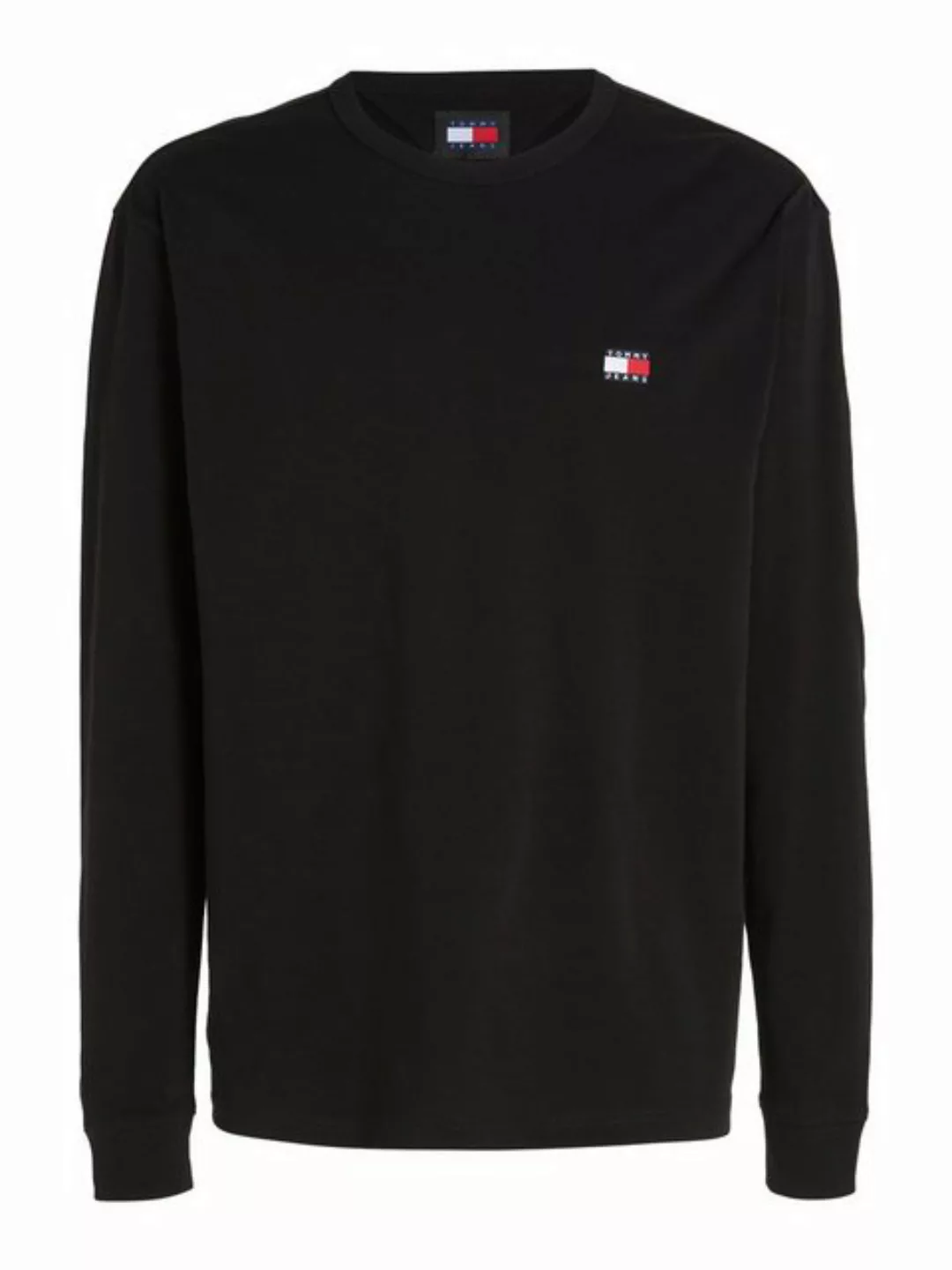 Tommy Jeans Langarmshirt TJM REG BADGE LS TEE mit Tommy Jeans Stickerei günstig online kaufen