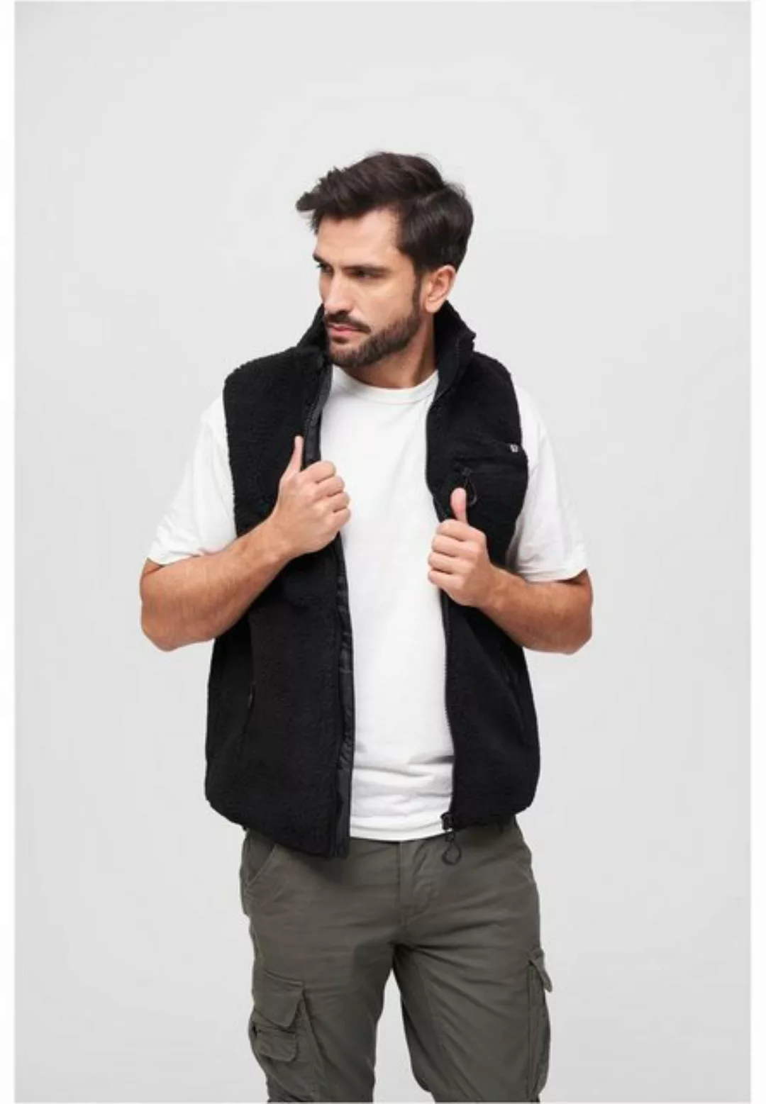 Brandit Steppweste Herren Teddyfleece Vest Men (1-tlg) günstig online kaufen
