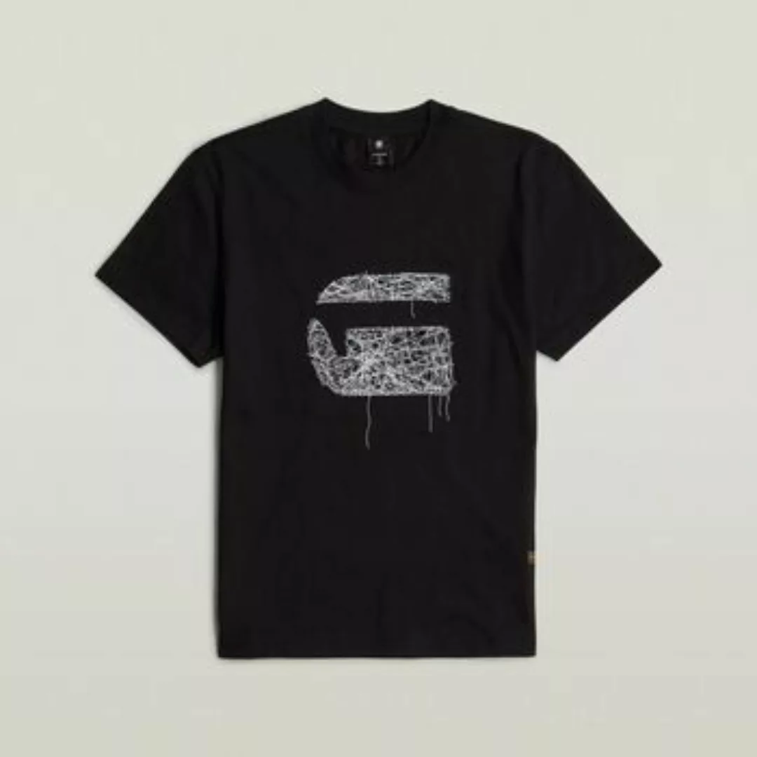 G-Star Raw  T-Shirts & Poloshirts D25674-C336 STUTCH BURGER-6484 DK BLACK günstig online kaufen