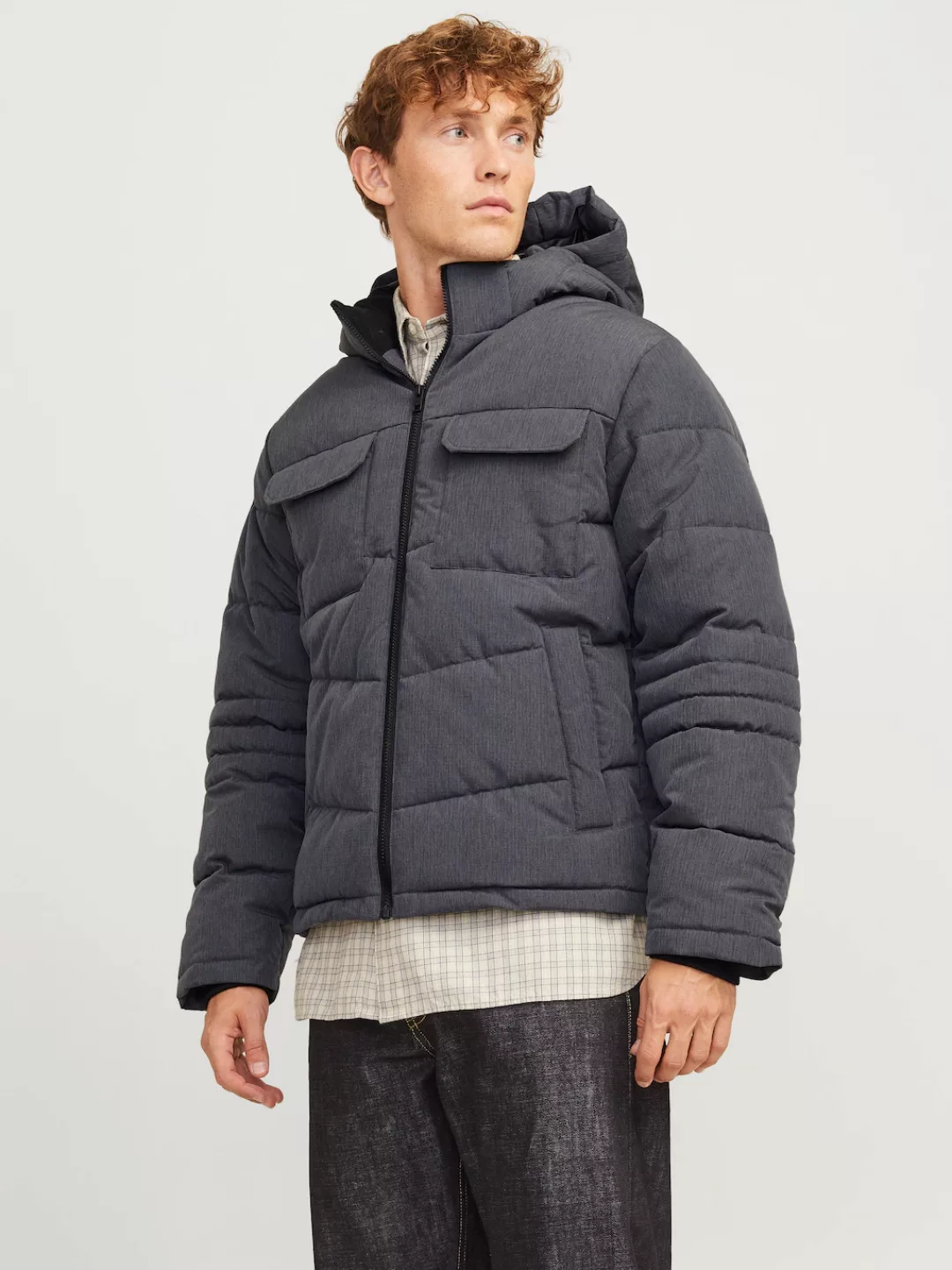 Jack & Jones Steppjacke "JJBUILD PUFFER JACKET", mit Kapuze günstig online kaufen