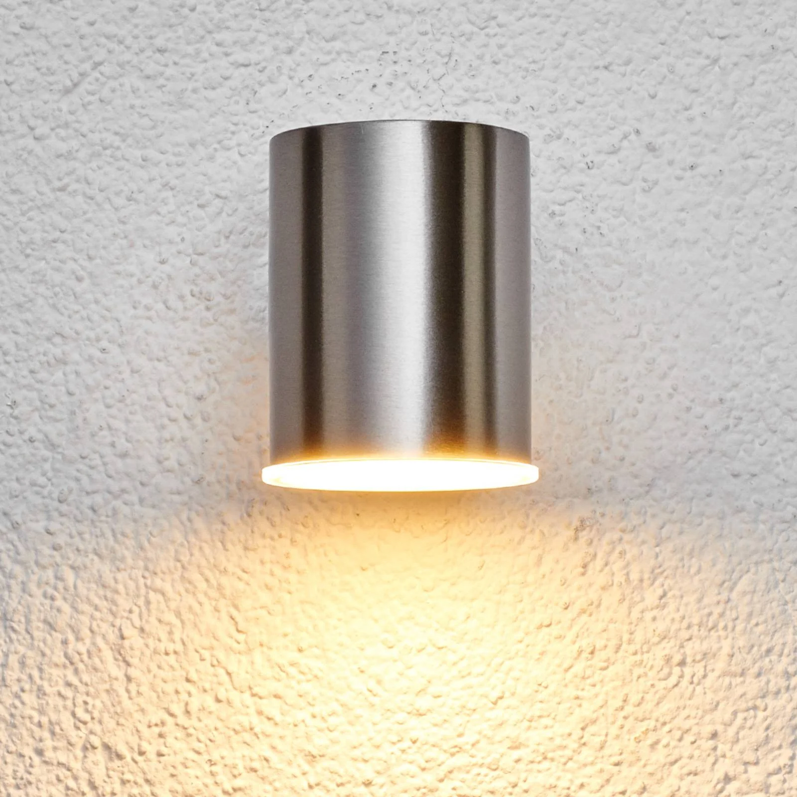 LED-Außenwandleuchte Morena aus Edelstahl 1fl. günstig online kaufen