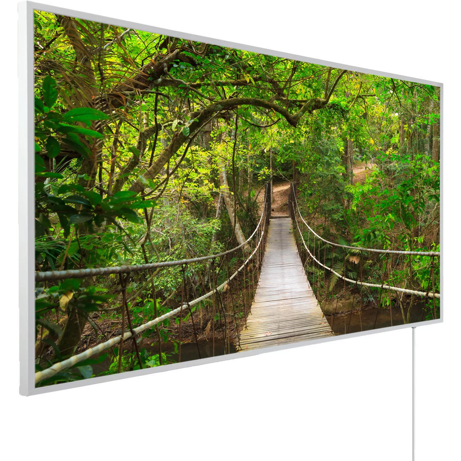 Könighaus Infrarotheizung Panorama-Serie 50 cm x 60 cm 300 W Dschungelbrück günstig online kaufen