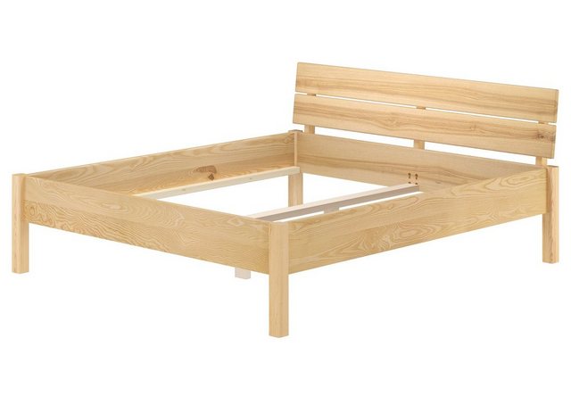 ERST-HOLZ Bett Bettgestell metallfrei 160x200 massives Eschenholz Holzbett, günstig online kaufen