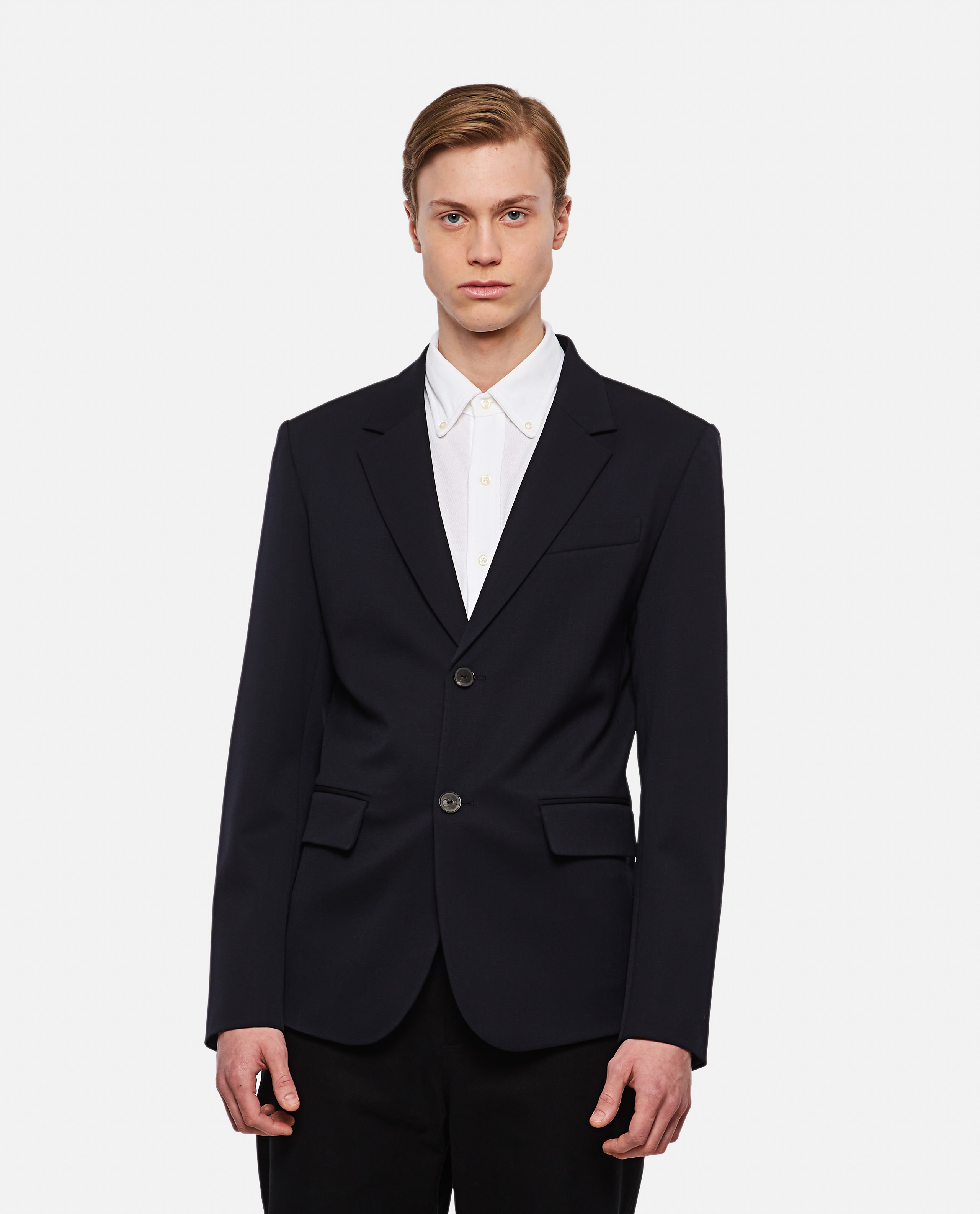 SINGLE BREASTED WOOL BLAZER günstig online kaufen