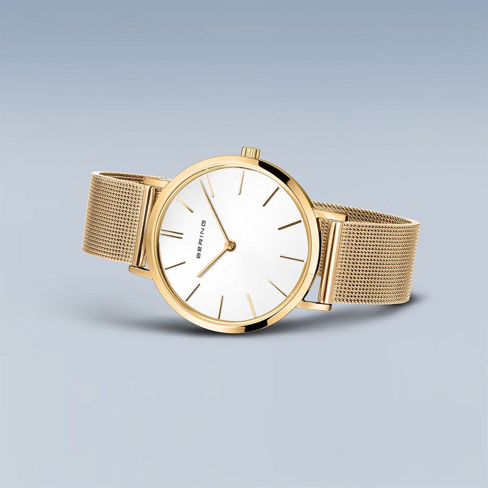 Bering Quarzuhr Bering Classic gold glänzend günstig online kaufen