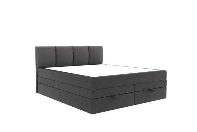 Stylefy Boxspringbett Praga (Schlafzimmerbett, Bett), gepolstert günstig online kaufen