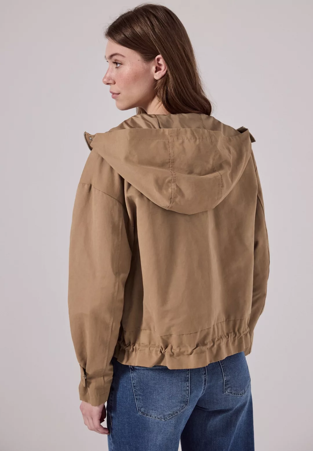 STREET ONE STUDIO Parka, mit Kapuze, mit Tunnelzug am Saum günstig online kaufen