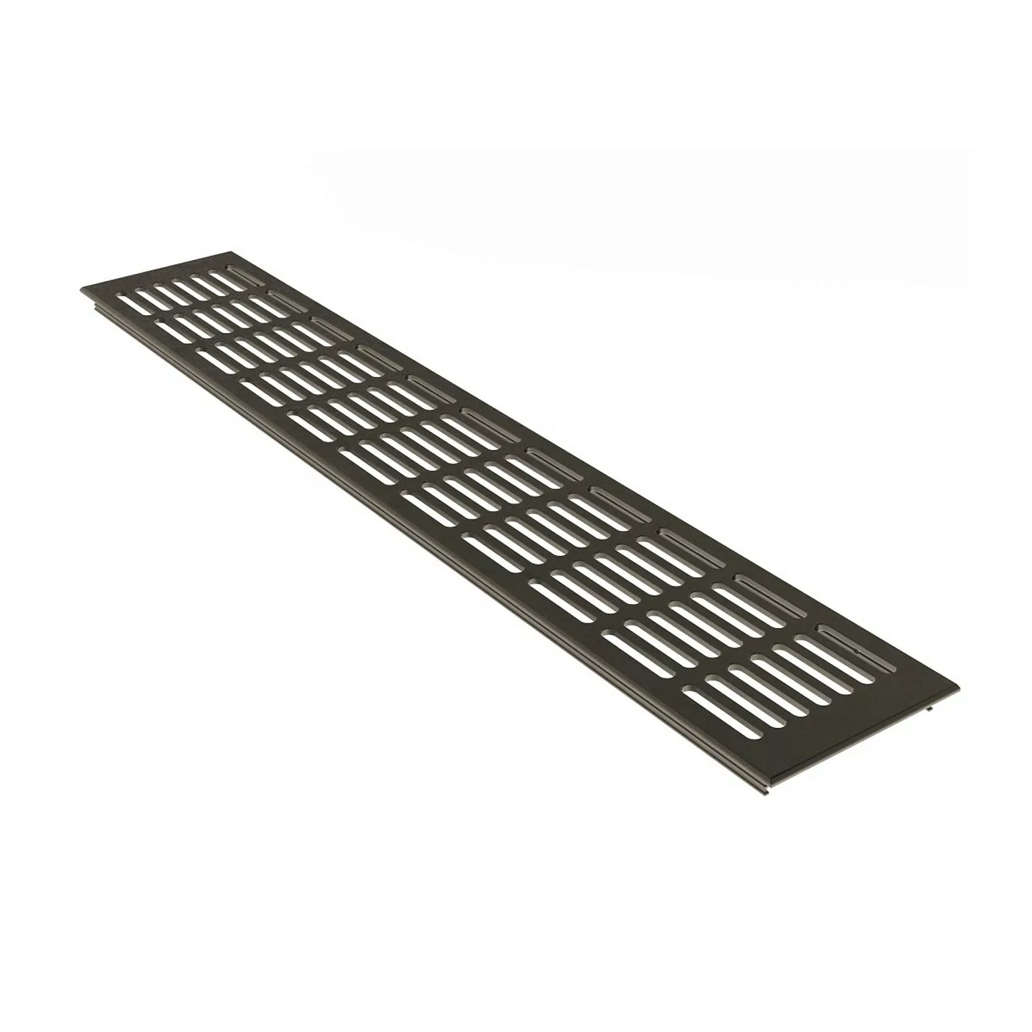 MS Beschläge Zuluftgitter 100 x 300 mm Heizungsdeckel Braun Eloxiert günstig online kaufen