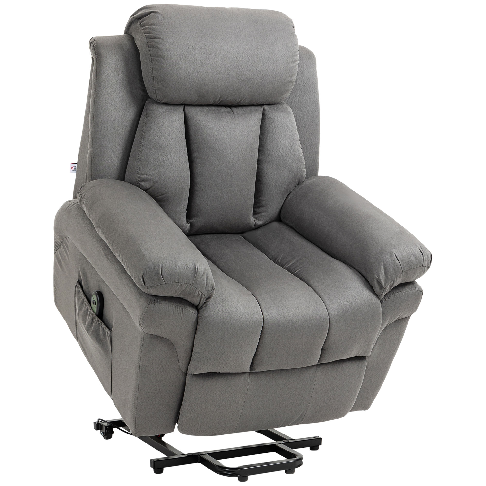 HOMCOM Sessel mit Aufstehhilfe, Elektrischer Relaxsessel, Neigebarer TV-Ses günstig online kaufen