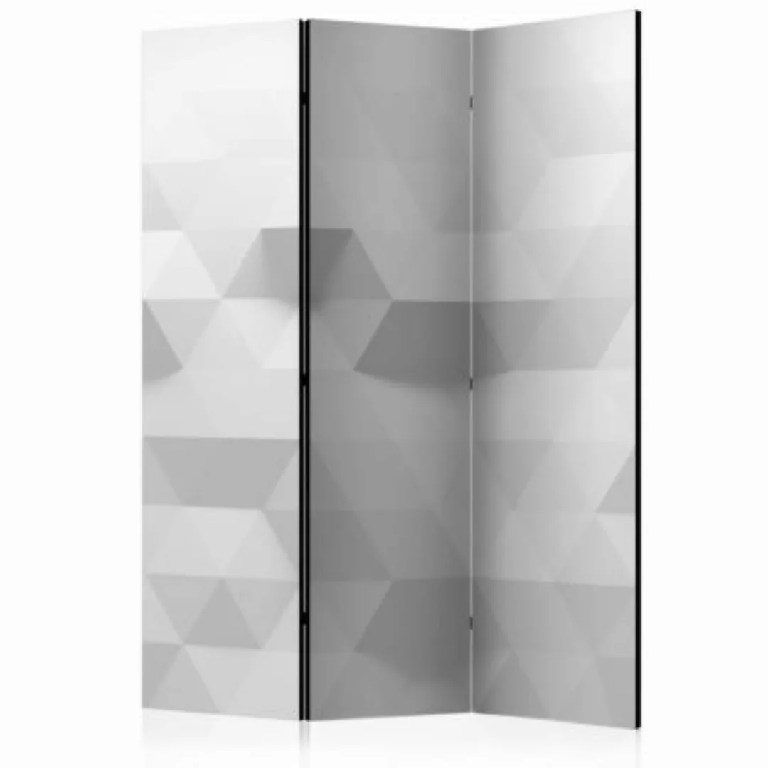 artgeist Paravent Harmony of Triangles [Room Dividers] grau Gr. 135 x 172 günstig online kaufen