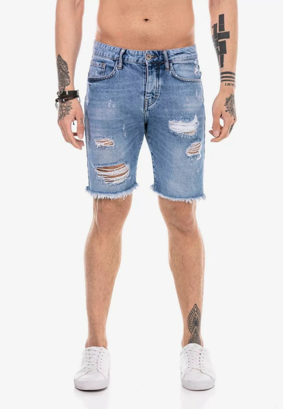 Return Jeansshorts Red Bridge Herren Jeans Shorts Kurze Hose Denim Capri Di günstig online kaufen