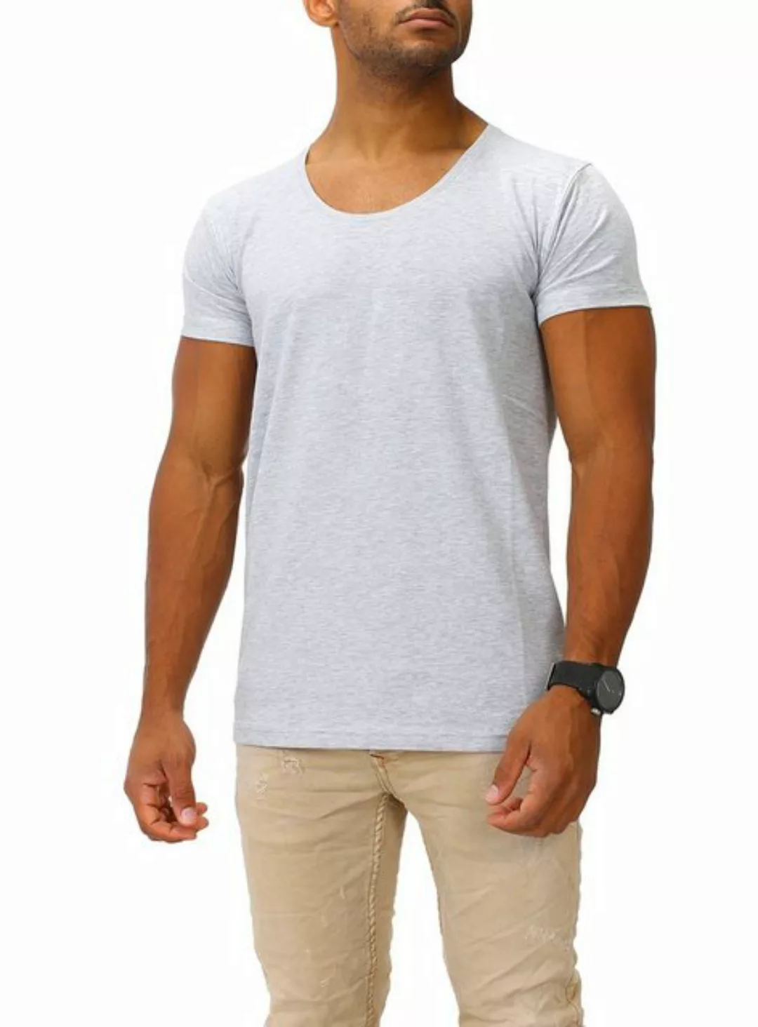 Joe Franks T-Shirt mit Rundhalsausschnitt günstig online kaufen