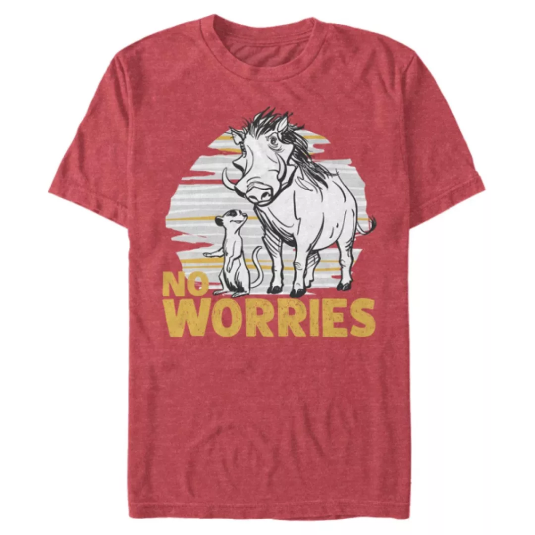 Disney - Der König der Löwen - Timon & Pumbaa No Worries Club - Männer T-Sh günstig online kaufen