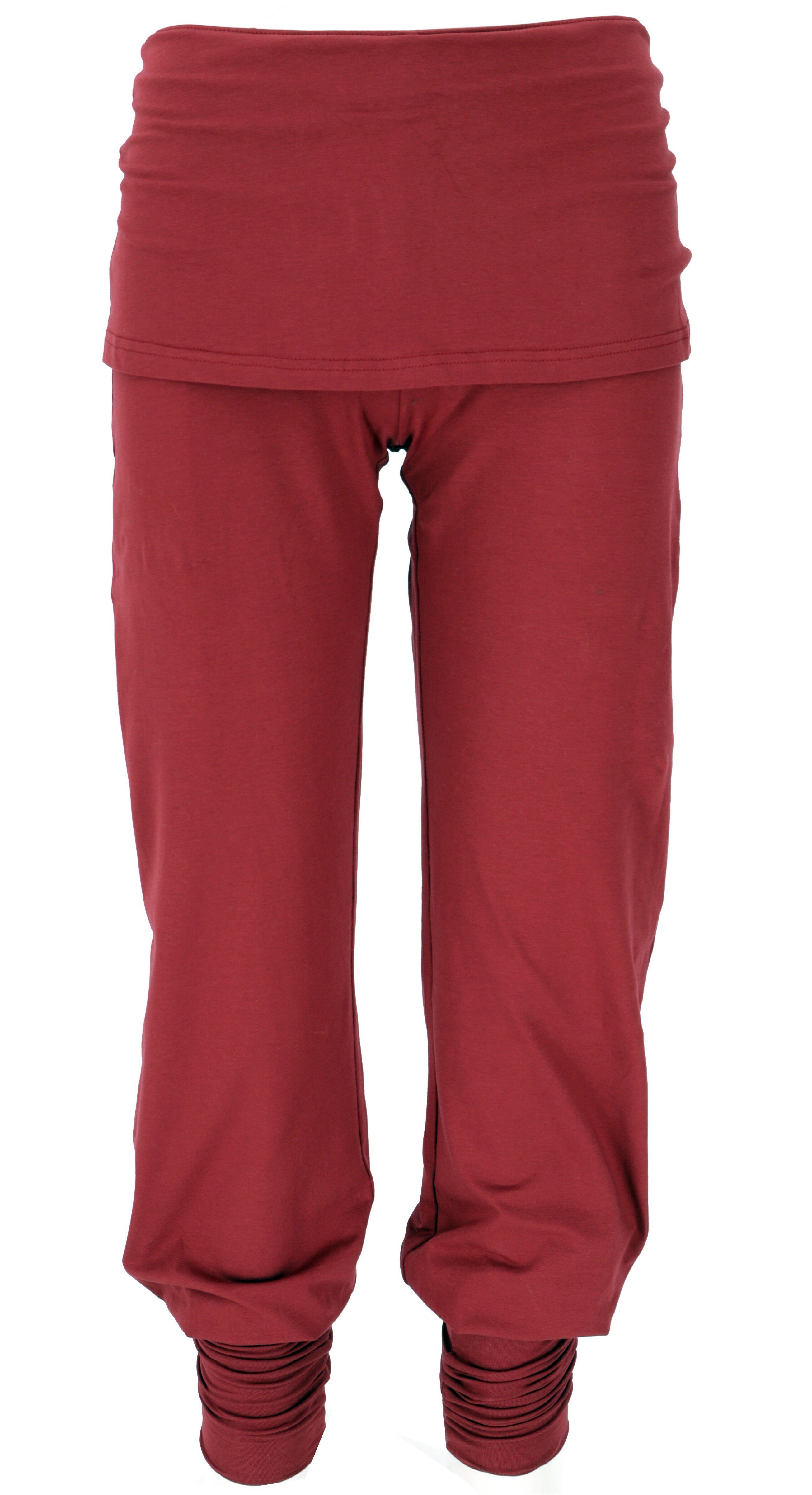 Guru-Shop Relaxhose Yoga-Hose mit Minirock in günstig online kaufen