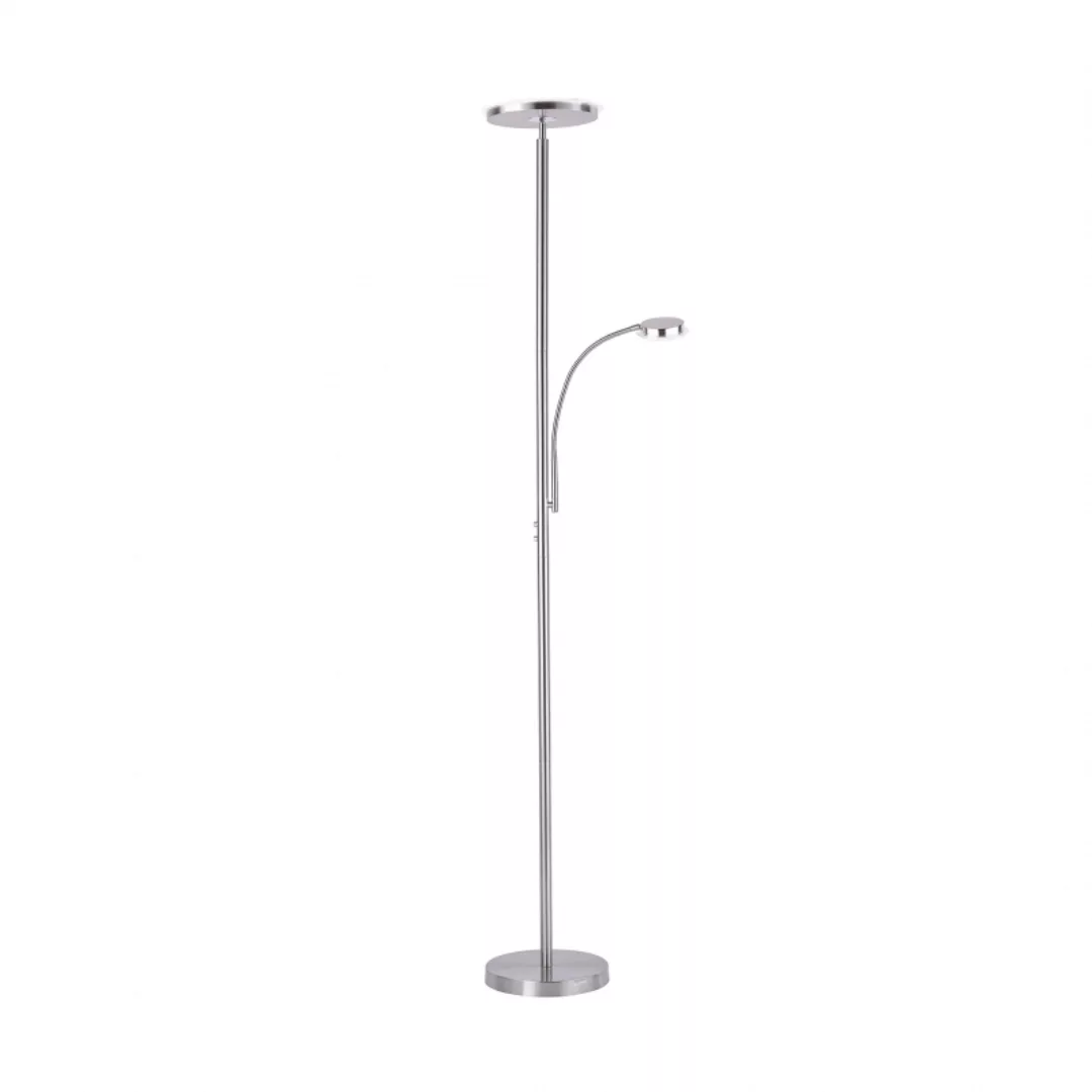 Just Light. LED-Stehleuchte Hans Stahl H: 183 - 193 cm günstig online kaufen