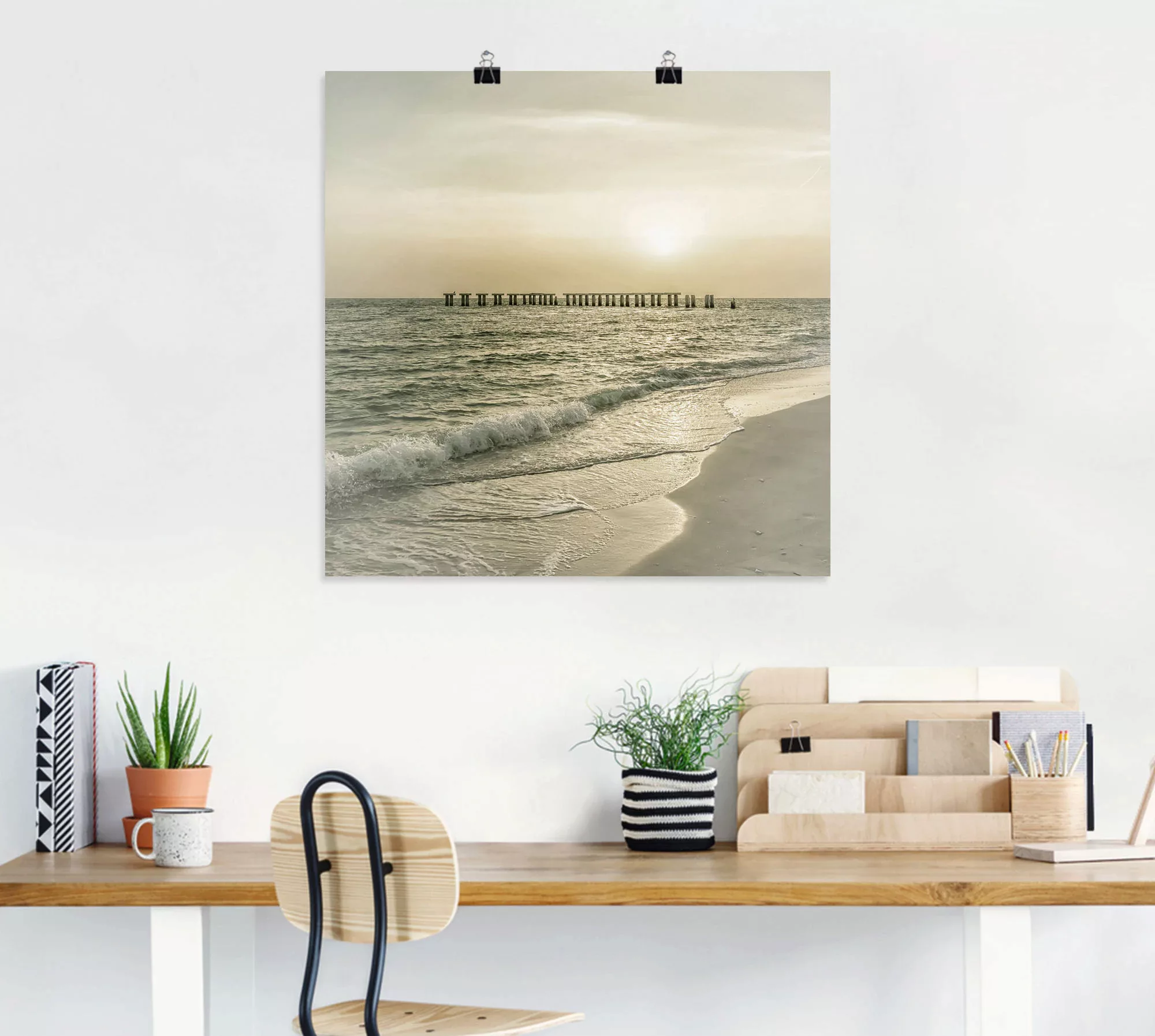 Artland Poster "Gasparilla Island Sonnenuntergang", Strandbilder, (1 St.), günstig online kaufen