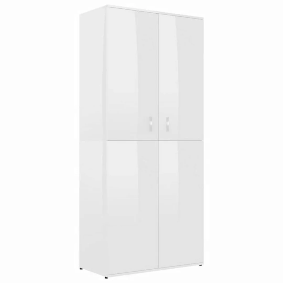 Beyamis Schuhschrank Schuhschrank Hochglanz Aufbewahrungsbox 80x39x178 cm H günstig online kaufen