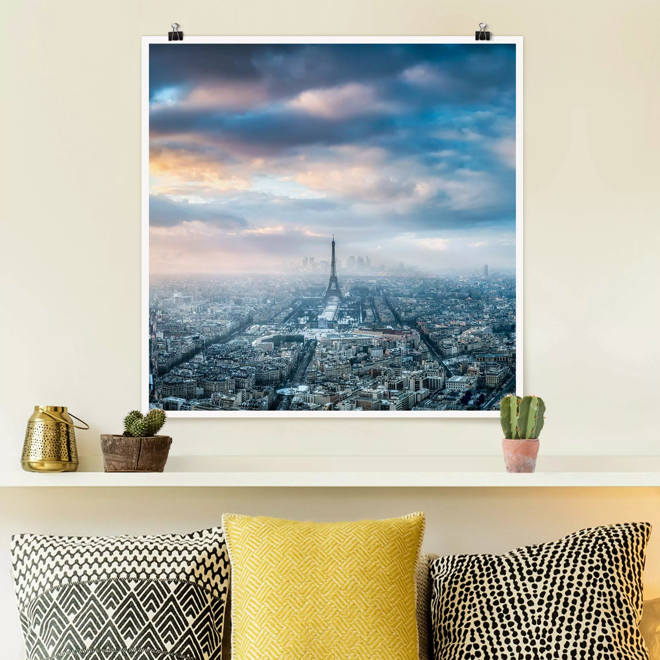 Poster Winter in Paris günstig online kaufen