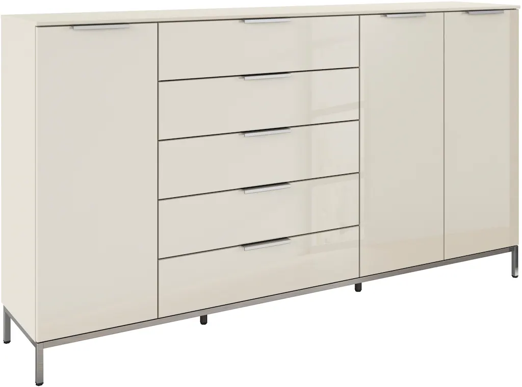rauch Kombikommode "Kommode Türkommode Sideboard Kombikommode FLIPP mit Gla günstig online kaufen