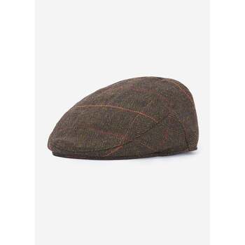 Barbour  Schirmmütze Wilkin flat cap - olive herringbone günstig online kaufen