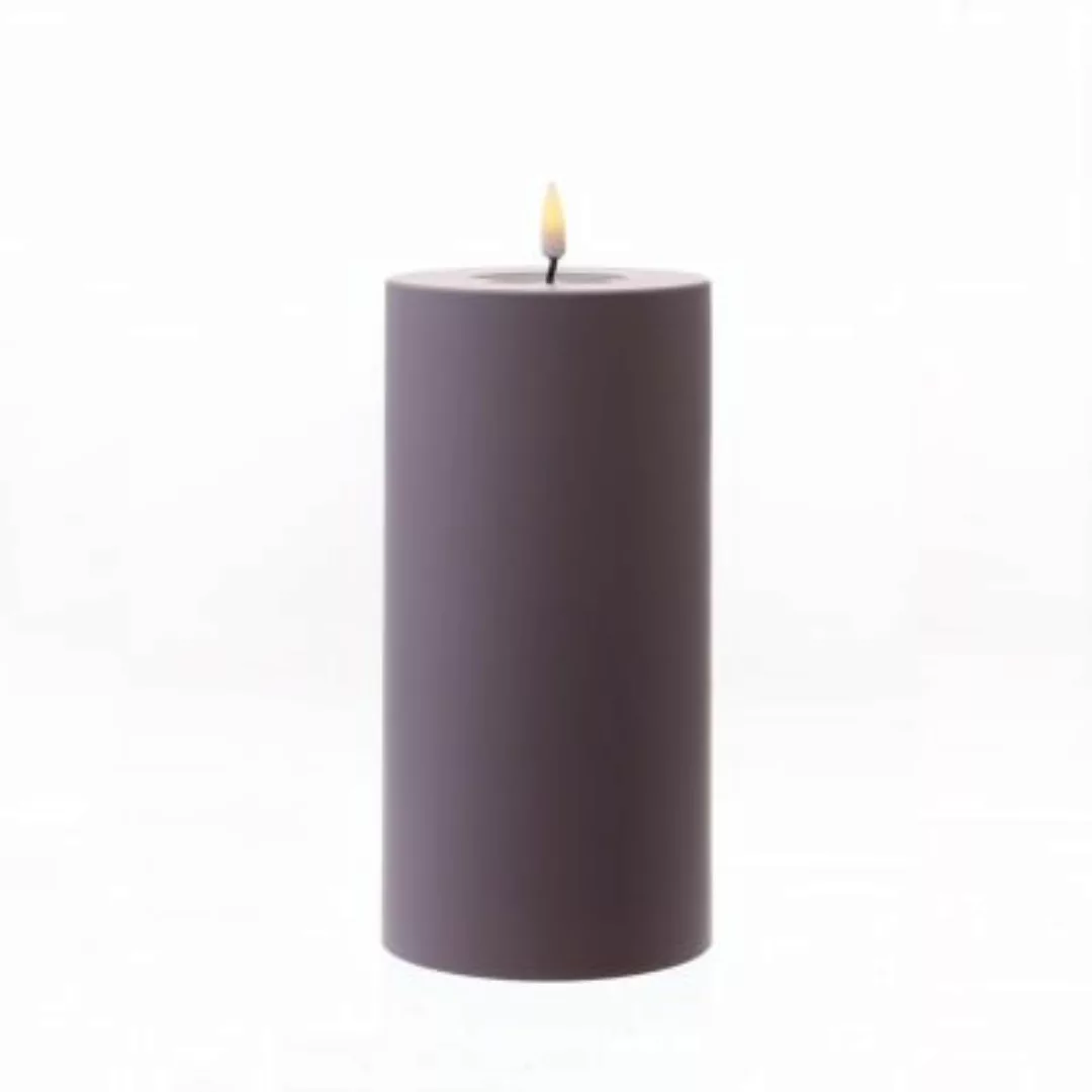 DELUXE Homeart LED Kerze Mia Kunststoff 3D Flamme flackernd H: 0cm D: 10cm günstig online kaufen