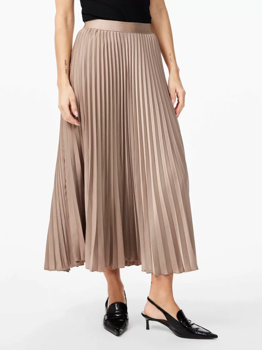 Y.A.S Plisseerock "YASCELINE HW MIDI SKIRT S. NOOS" günstig online kaufen