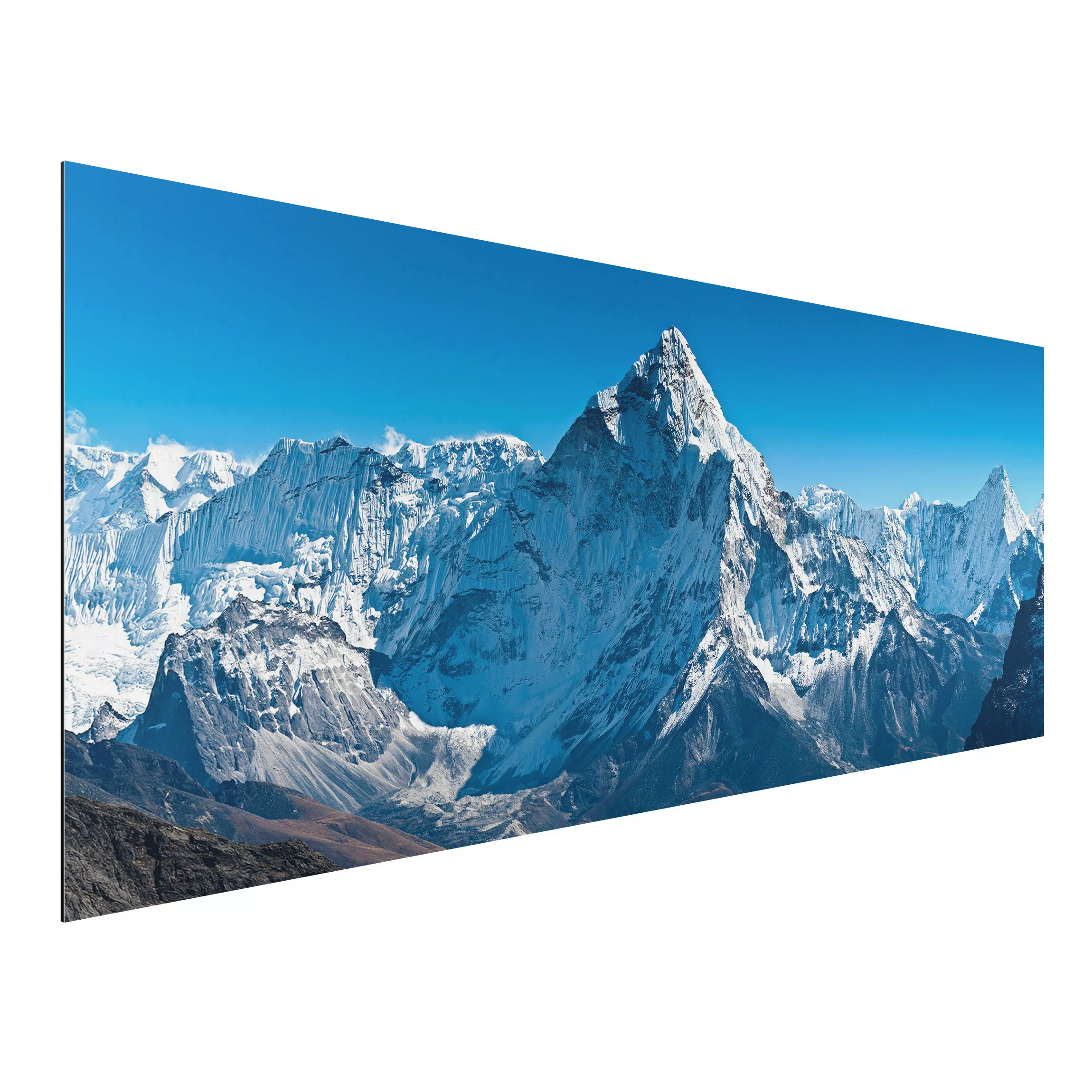 Alu-Dibond Bild Natur & Landschaft - Panorama Der Himalaya II günstig online kaufen