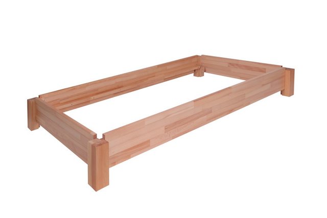 Krok Wood Massivholzbett Stella (stapelbar) in Buche 90x200 cm günstig online kaufen