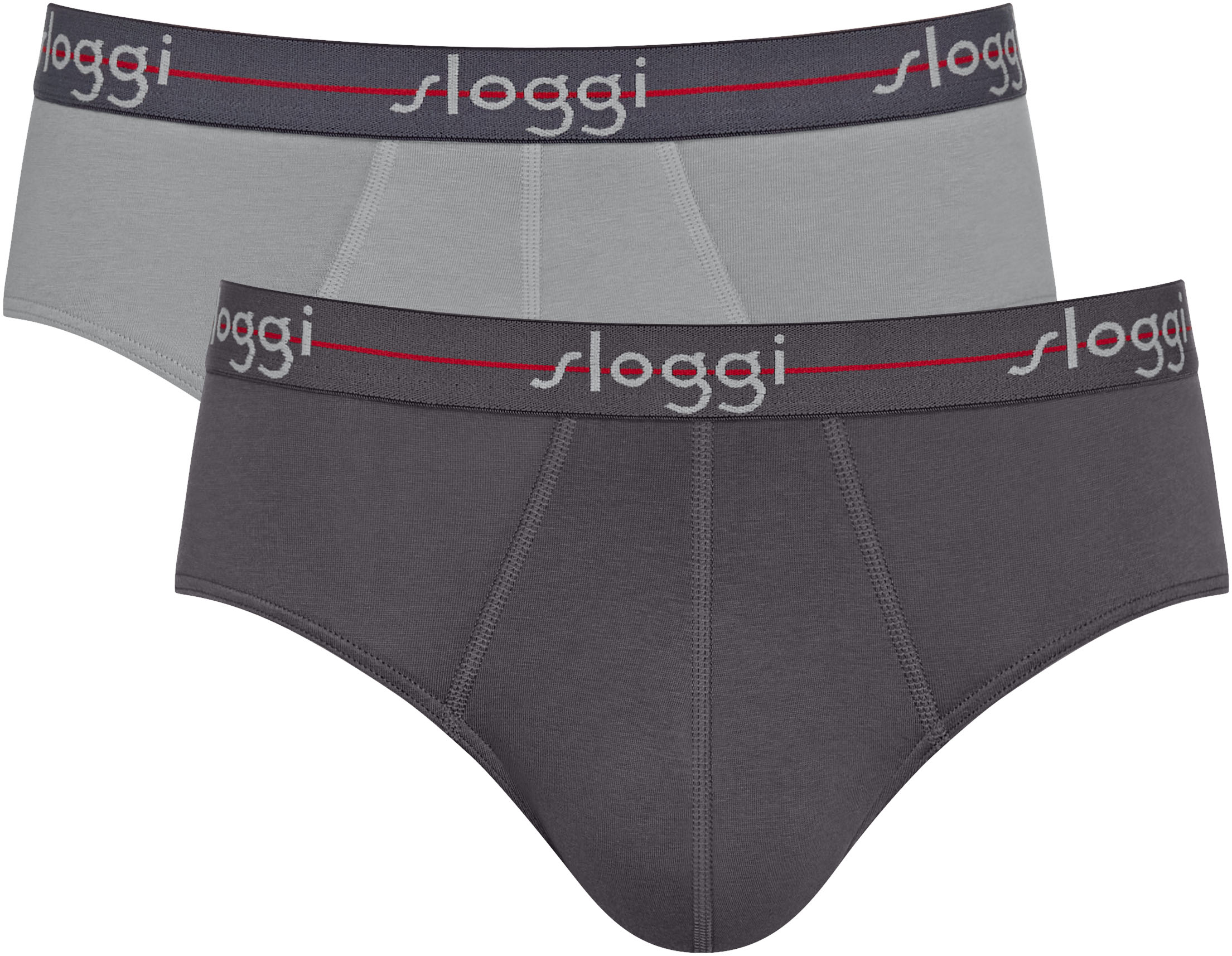 sloggi Slip "men Start Midi C2P box", (2er Pack), sportlicher Schnitt, weic günstig online kaufen