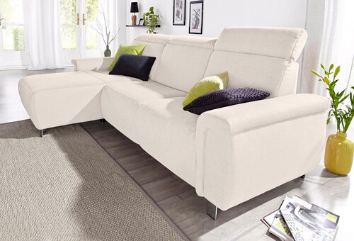 sit&more Ecksofa "Township L-Form", wahlweise mit elektrischer Wallfree-Fun günstig online kaufen