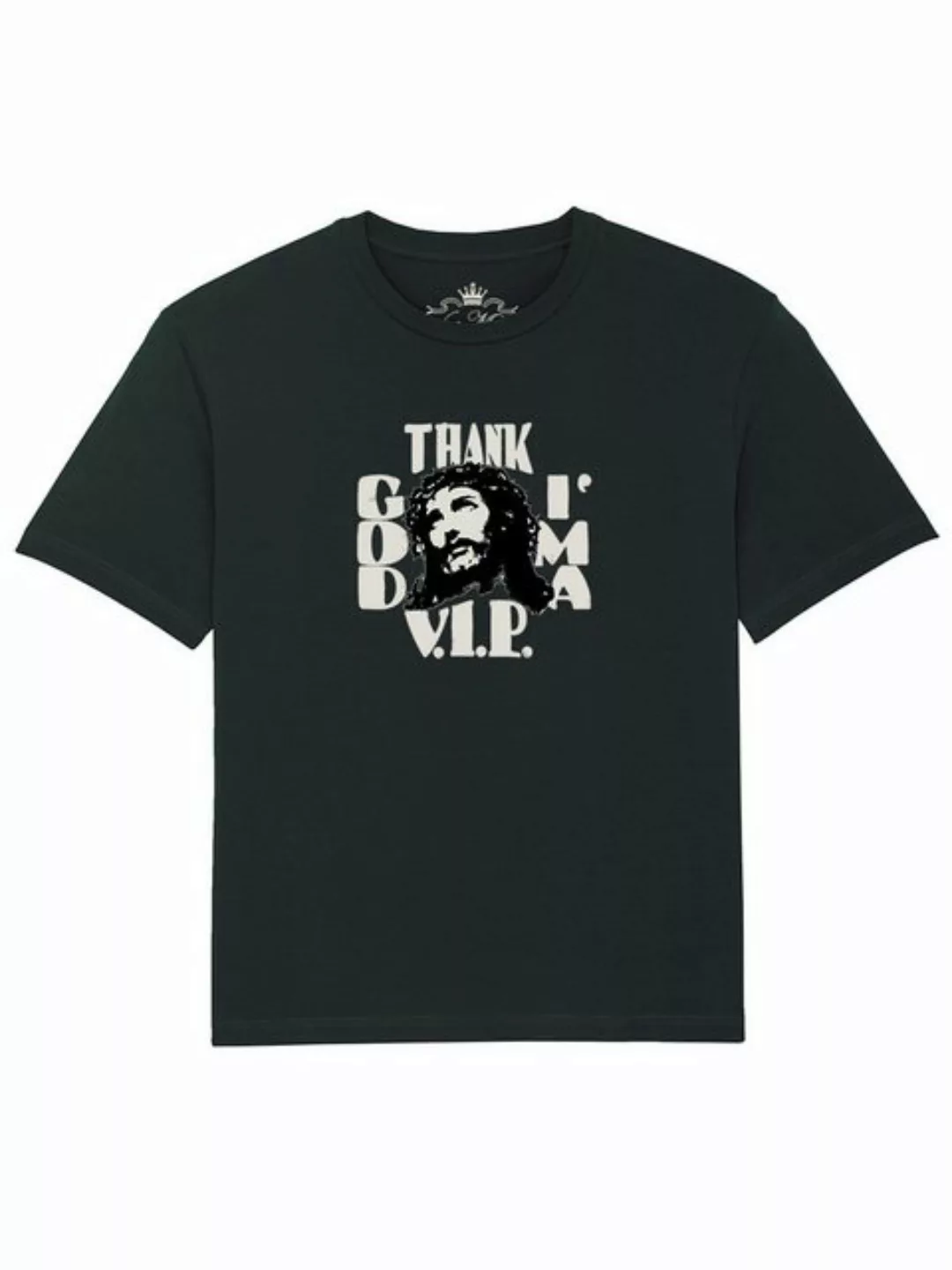 Vive Maria Thank God Herren T-Shirt schwarz günstig online kaufen