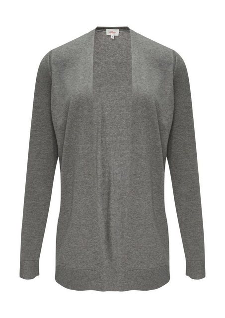 s.Oliver Cardigan - Cardigan aus Viskose-Baumwollmix - Modische Damen-Stric günstig online kaufen