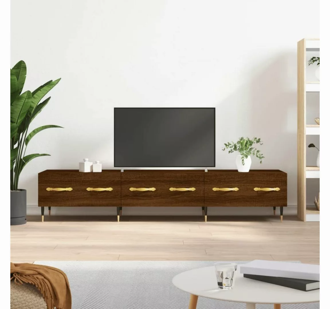 vidaXL TV-Schrank TV-Schrank Braun Eichen-Optik 150x36x30 cm Holzwerkstoff günstig online kaufen