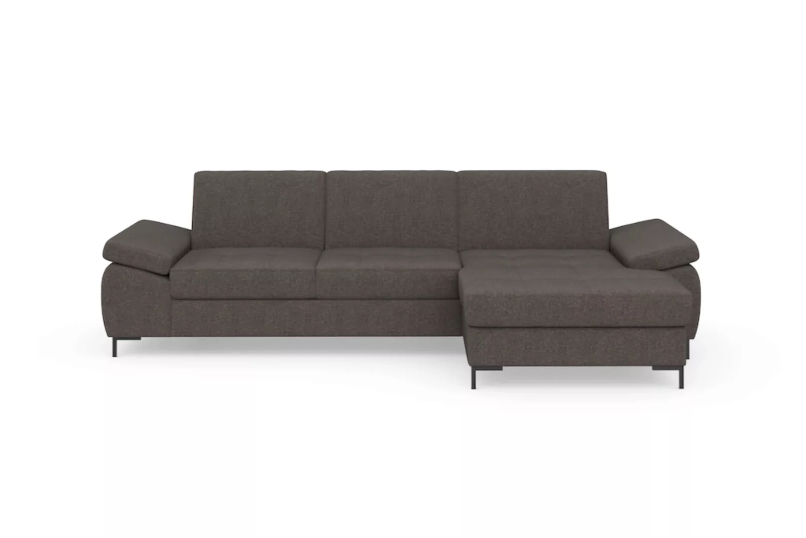 DOMO collection Ecksofa »Capelo L-Form«, mit Armteilverstellung, wahlweise günstig online kaufen