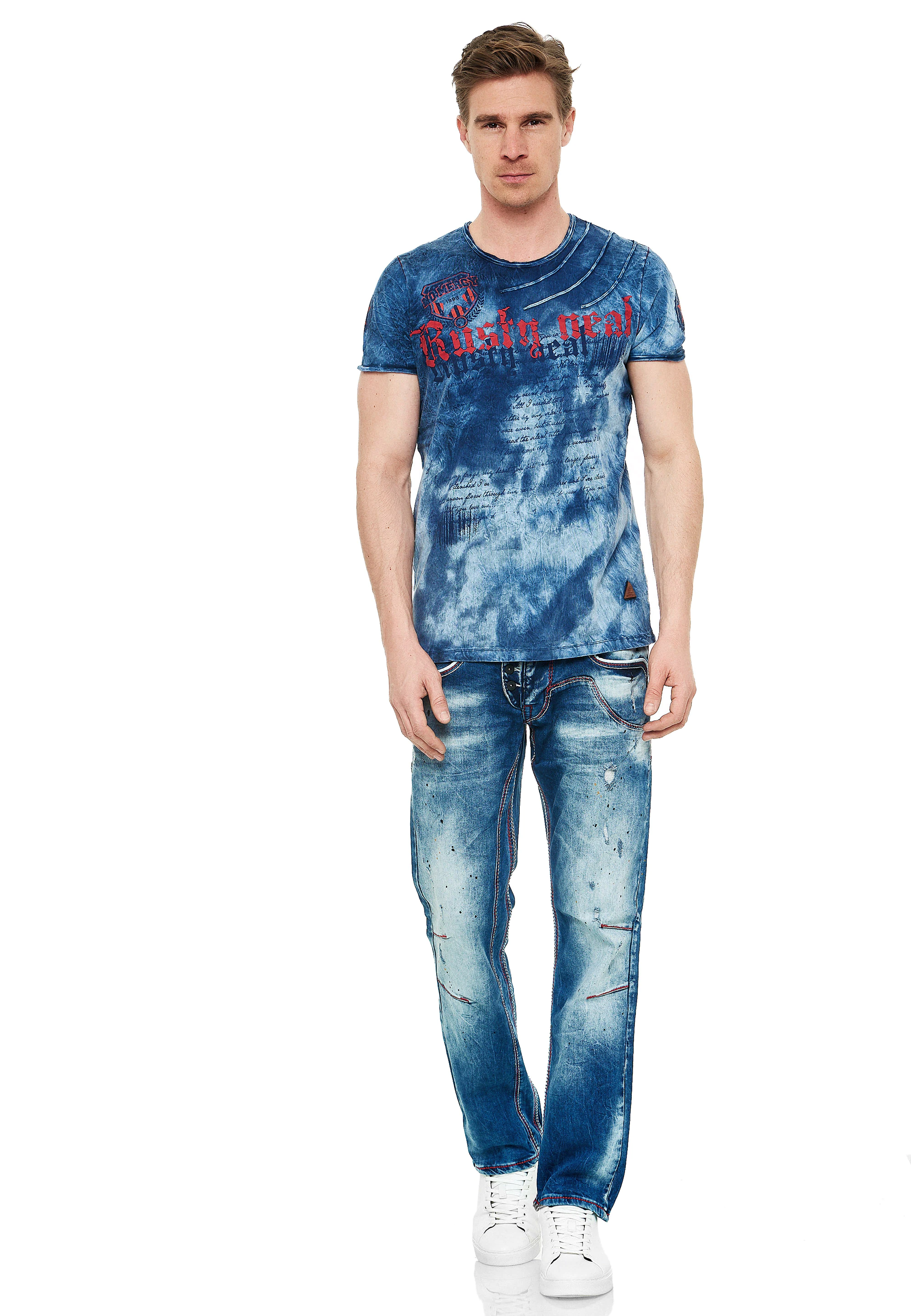 Rusty Neal Bequeme Jeans "Ruben", im Regular Fit-Schnitt günstig online kaufen