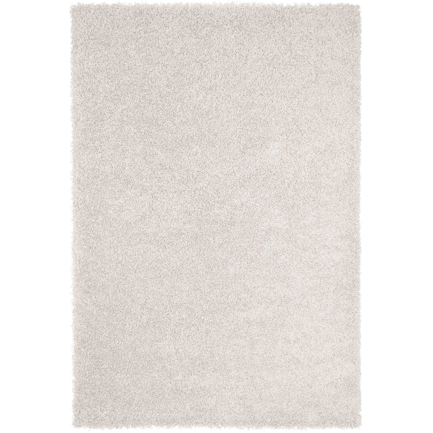 Vimoda Hochflor-Läufer Teppich Shaggy Creme Weiss, günstig online kaufen